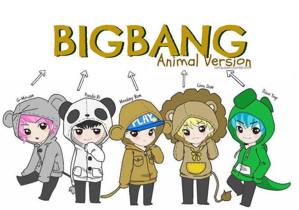 YGBigBangVIPS : BIGBANG!! Aegyoo!! :D haha ❤❤ G-Mouse,Panda Ri ...