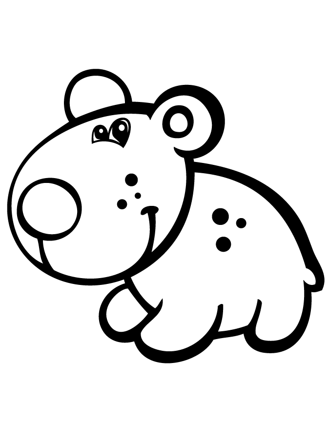 cartoon bears coloring pages - photo #35