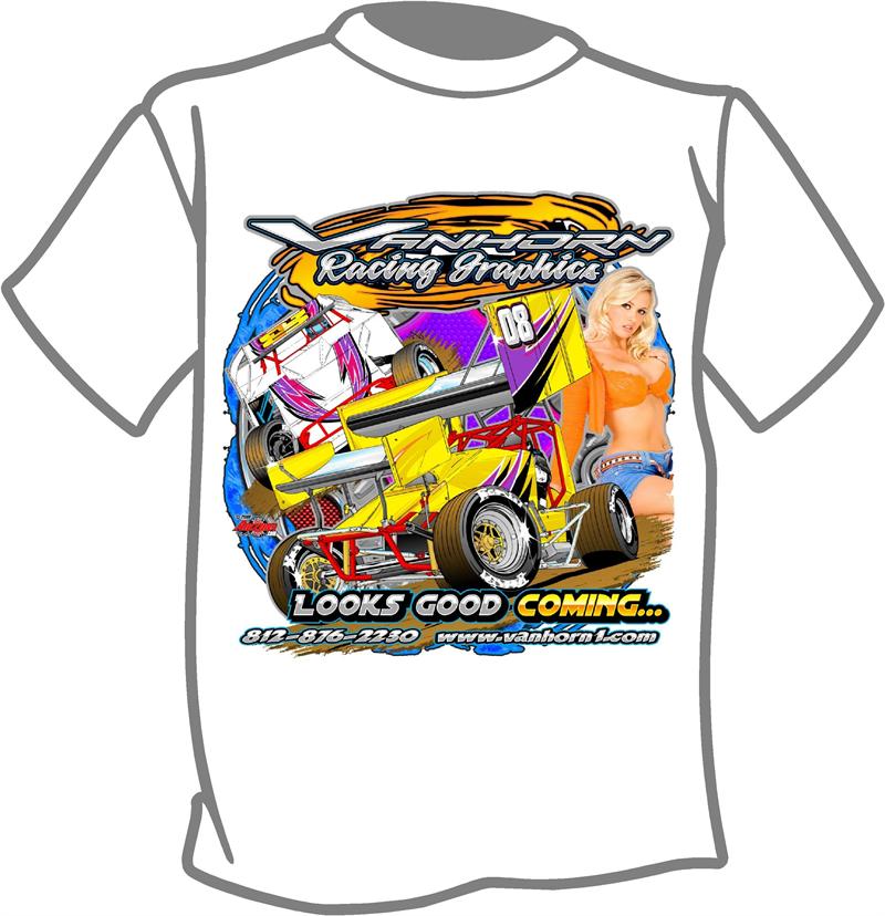 VanHorn Racing Graphics T-Shirts S,M,L,XL | MonsterMarketplace.