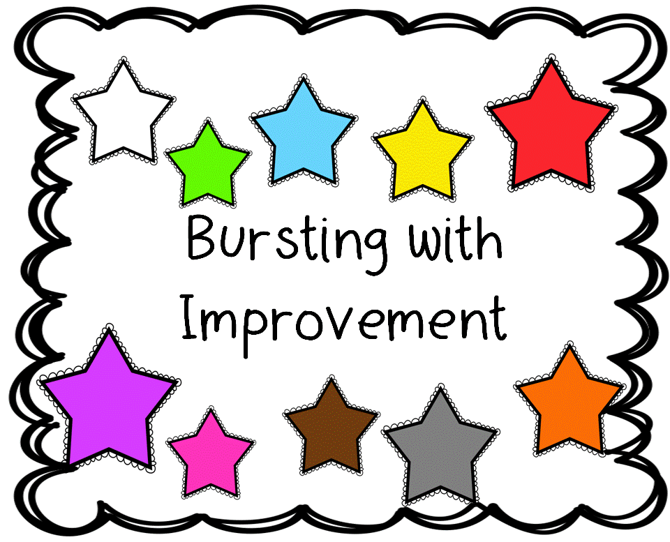 Tonya's Treats for Teachers: Bursting with Improvement Freebie ...