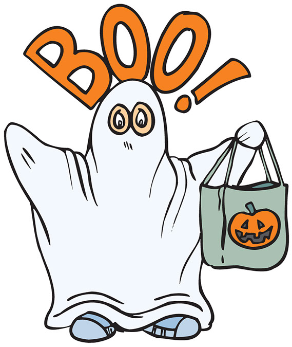 happy ghost clipart - photo #30