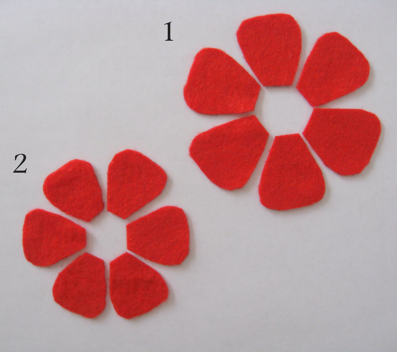 Images For > 6 Petal Flower Template