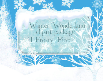 Popular items for winter clipart on Etsy