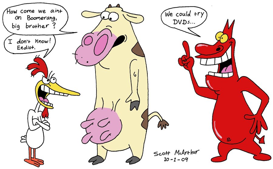 Cow and Chicken | Cartoon | Pinterest