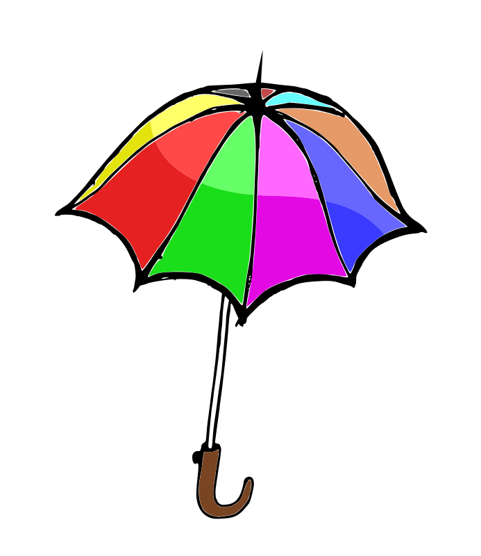 Umbrella01 Free Vector / 4Vector