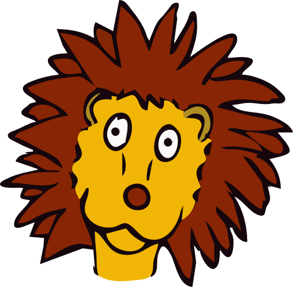 free lion cartoon clipart - photo #18