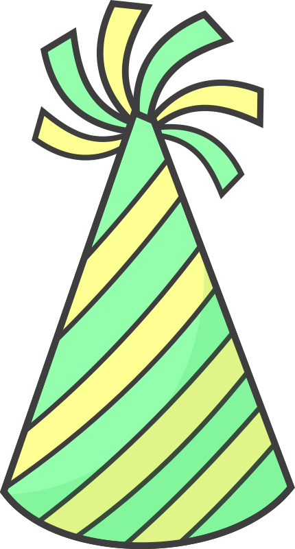 Free to Use & Public Domain Party Hats Clip Art
