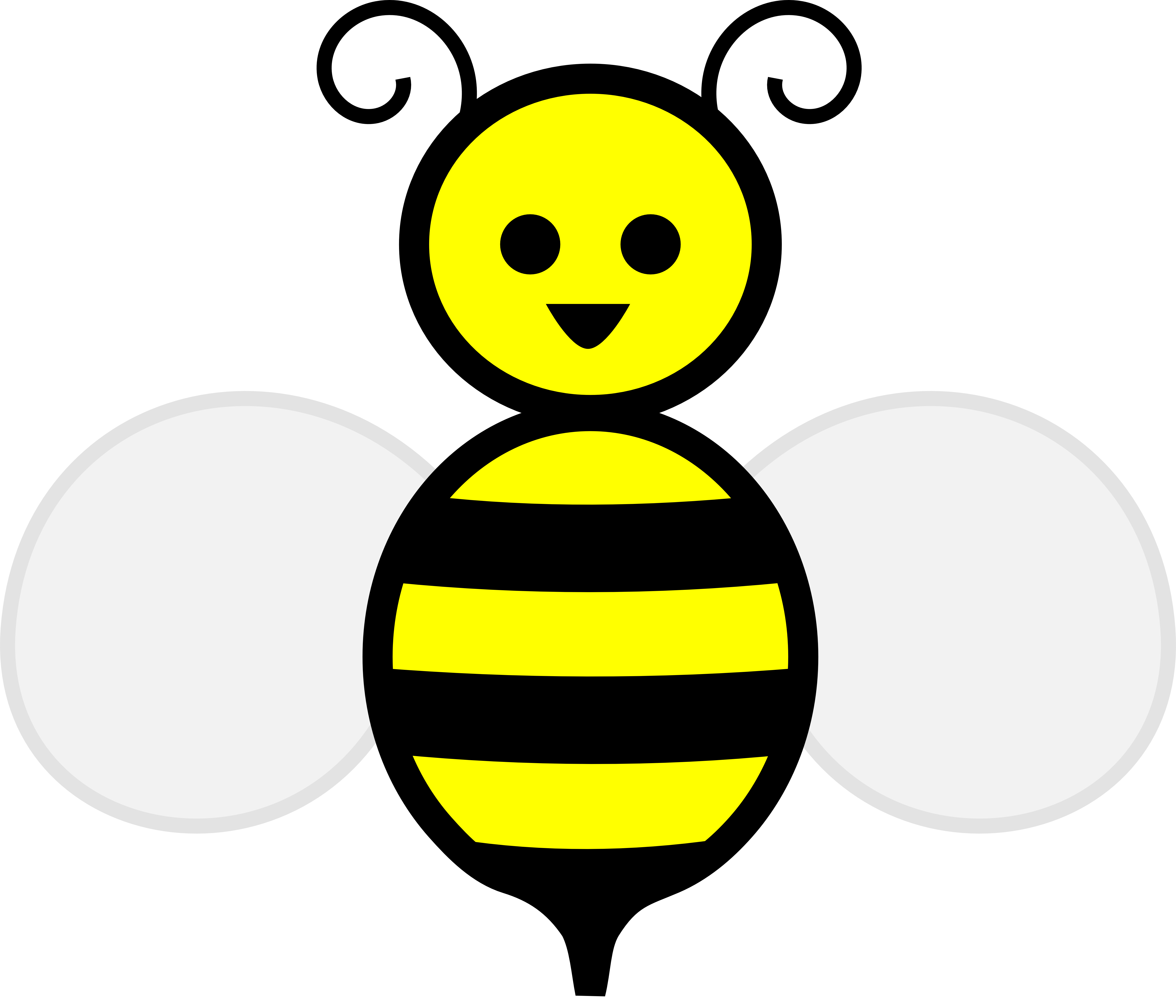 Flying Bee Clip Art - Cliparts.co