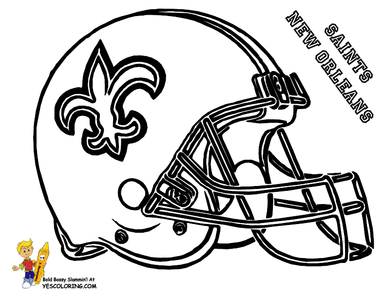 Anti-Skull Cracker Football Helmet Coloring Page | NFL Football ...