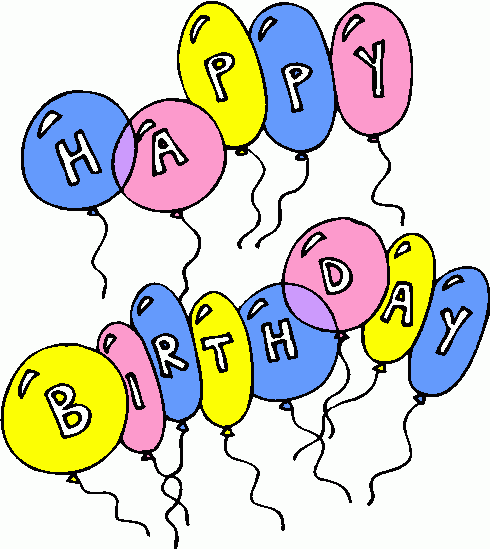 Clip Art Happy Birthday Animated - ClipArt Best