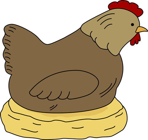 Hen Sitting on Empty Nest Clip | Clipart Panda - Free Clipart Images