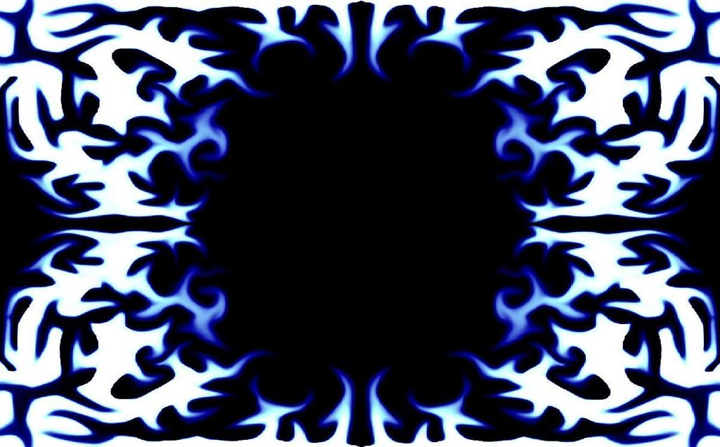Flames Blue Black Design Wallpaper and Picture | Imagesize: 80 ...