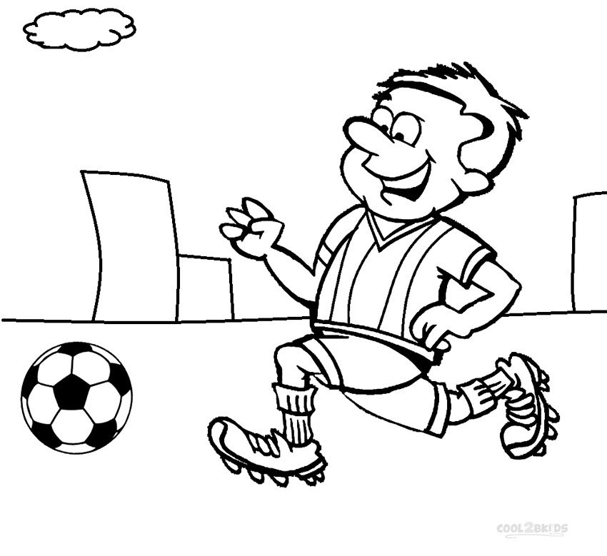 Printable Football Player Coloring Pages For Kids | Cool2bKids