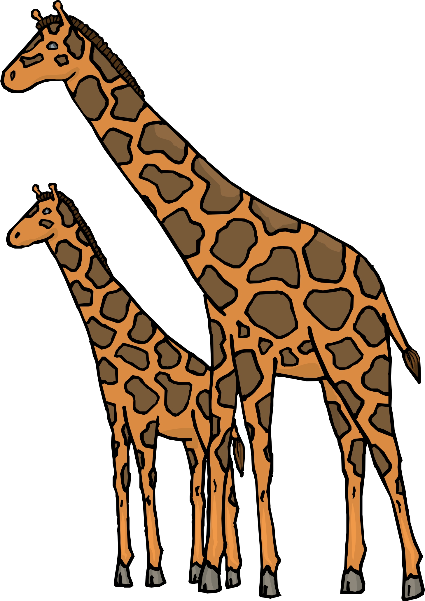 Cartoon Animals cute Images Pictures Clipart 2013: Cartoon Giraffe