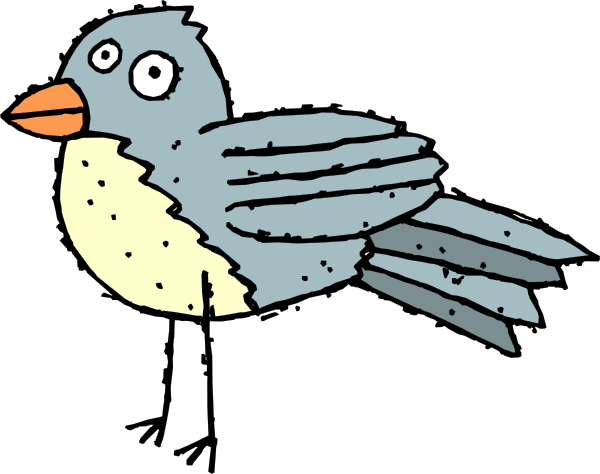 Cartoon Bird clip art - vector clip art online, royalty free ...
