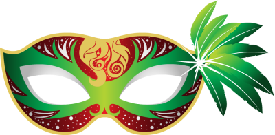 Green Mardi Gras Mask - Free Clip Arts Online | Fotor Photo Editor