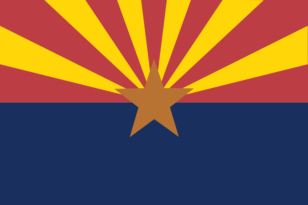 Arizona state Flag Coloring Book Colouring ...
