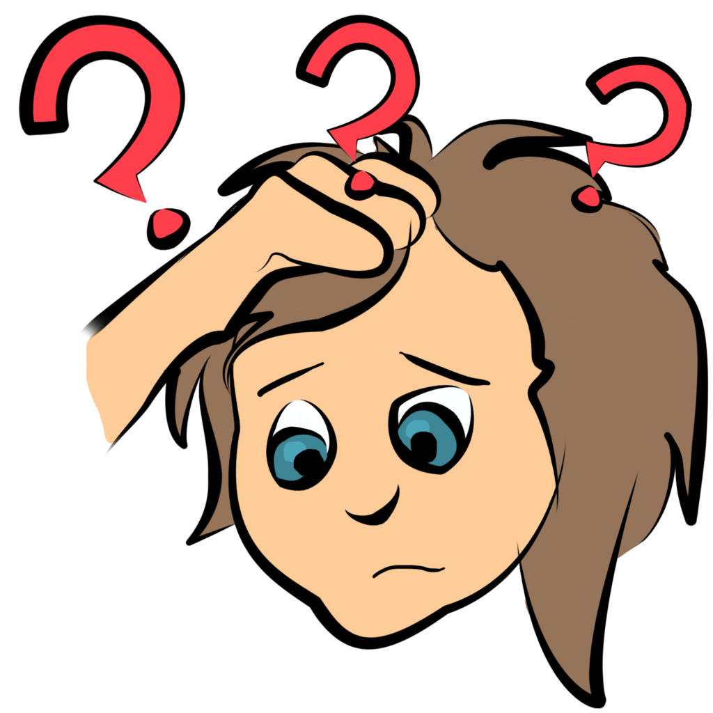 Confused Face Clip Art