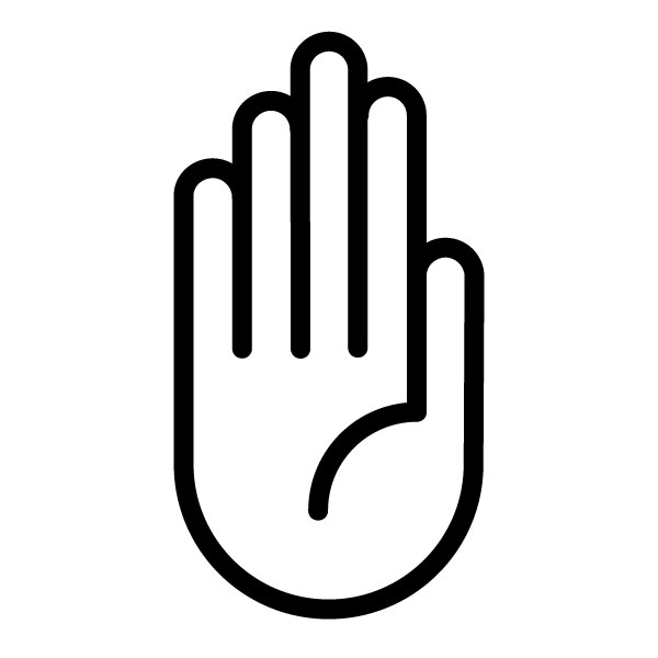 Bless Hand Symbol: Free Graphic, Pictogram, icon, Visual, Image ...