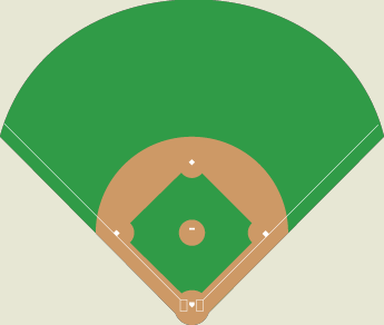 Baseball Field Outline - ClipArt Best