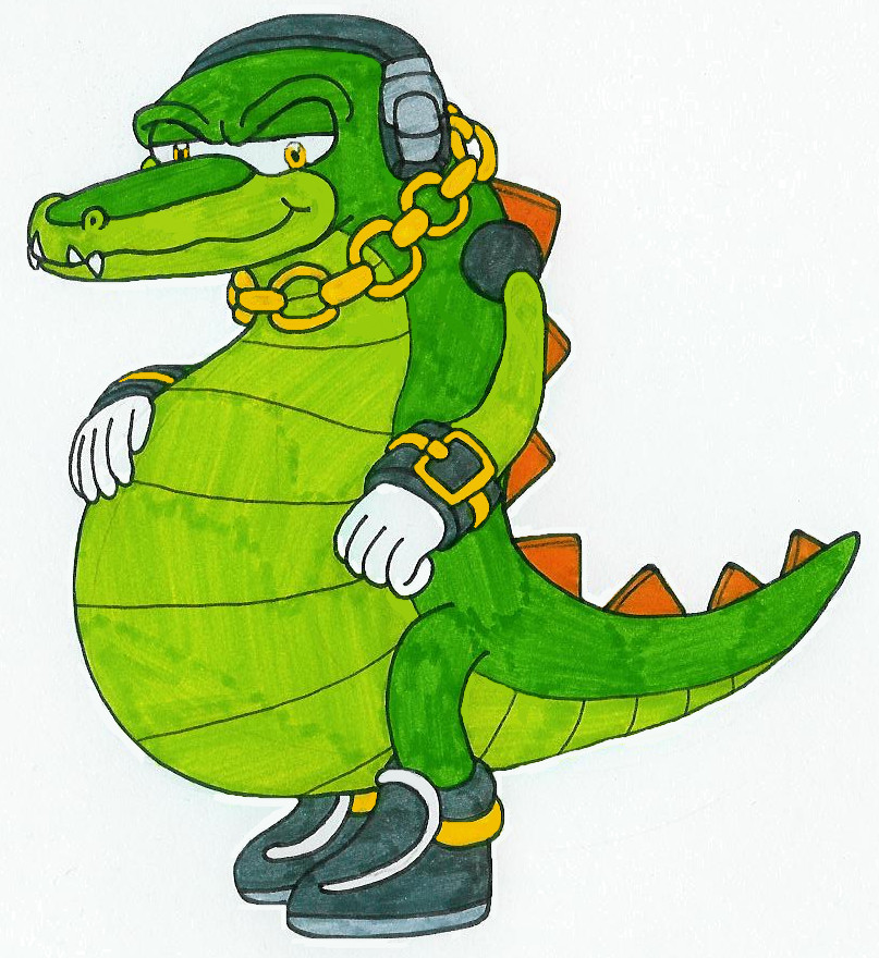 deviantART: More Like Vector the fat Crocodile for KexAndy100 by ...