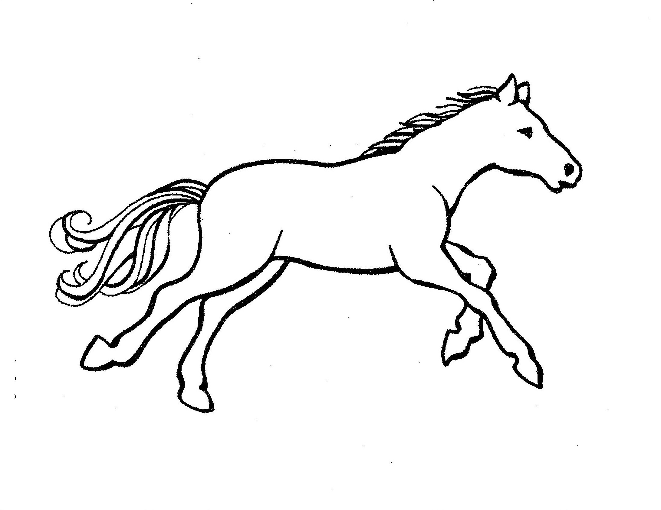 Printable Horse Stencils Cliparts.co