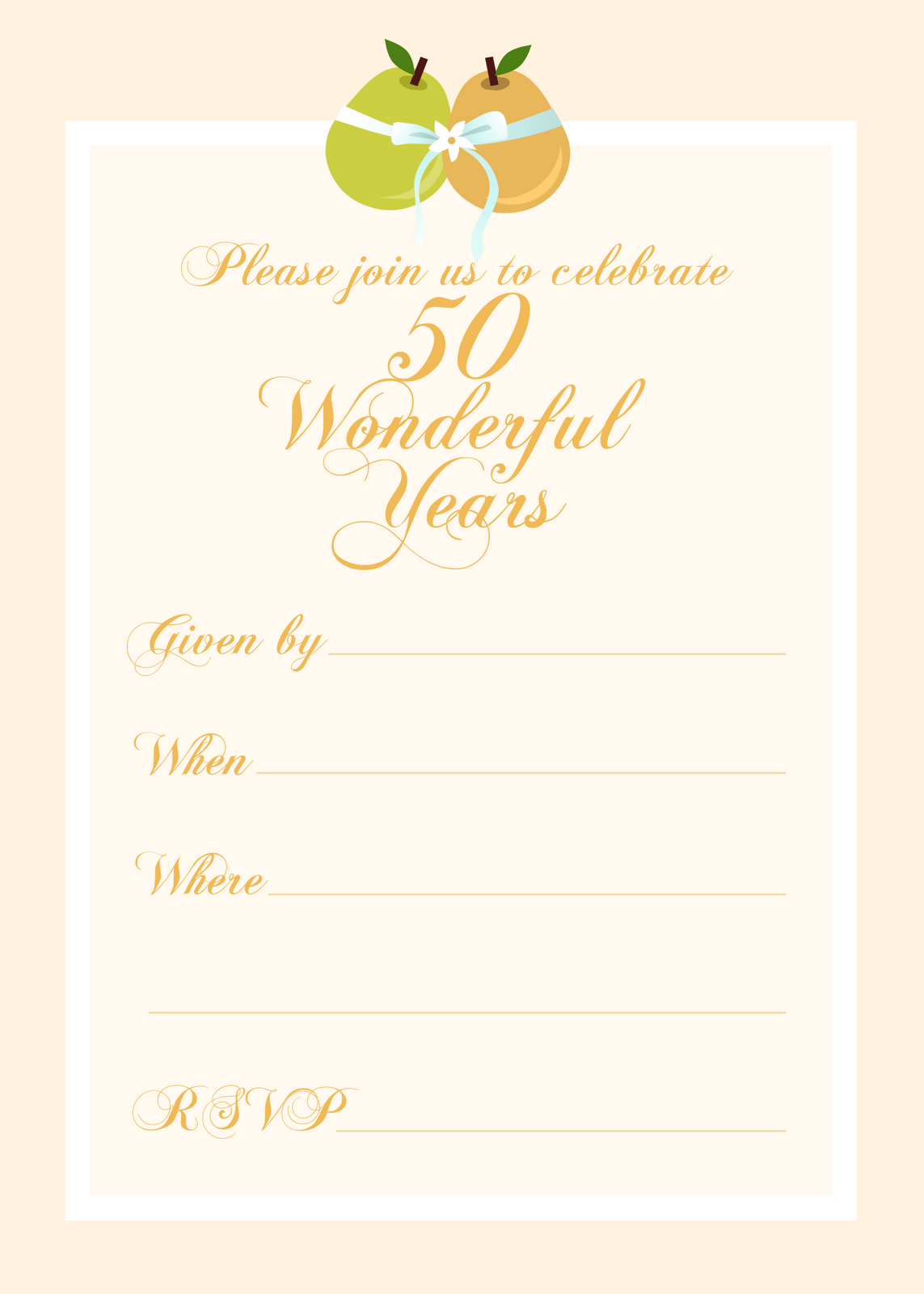 anniversary invitation clipart - photo #33