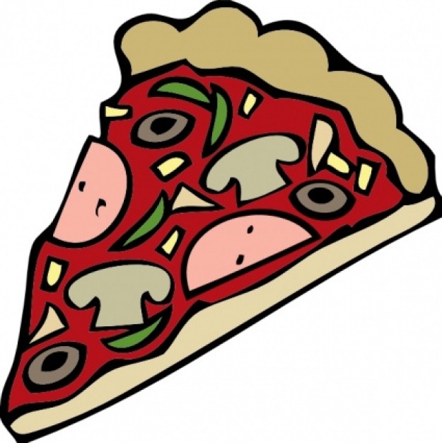 Pizza Slice clip art Vector | Free Download