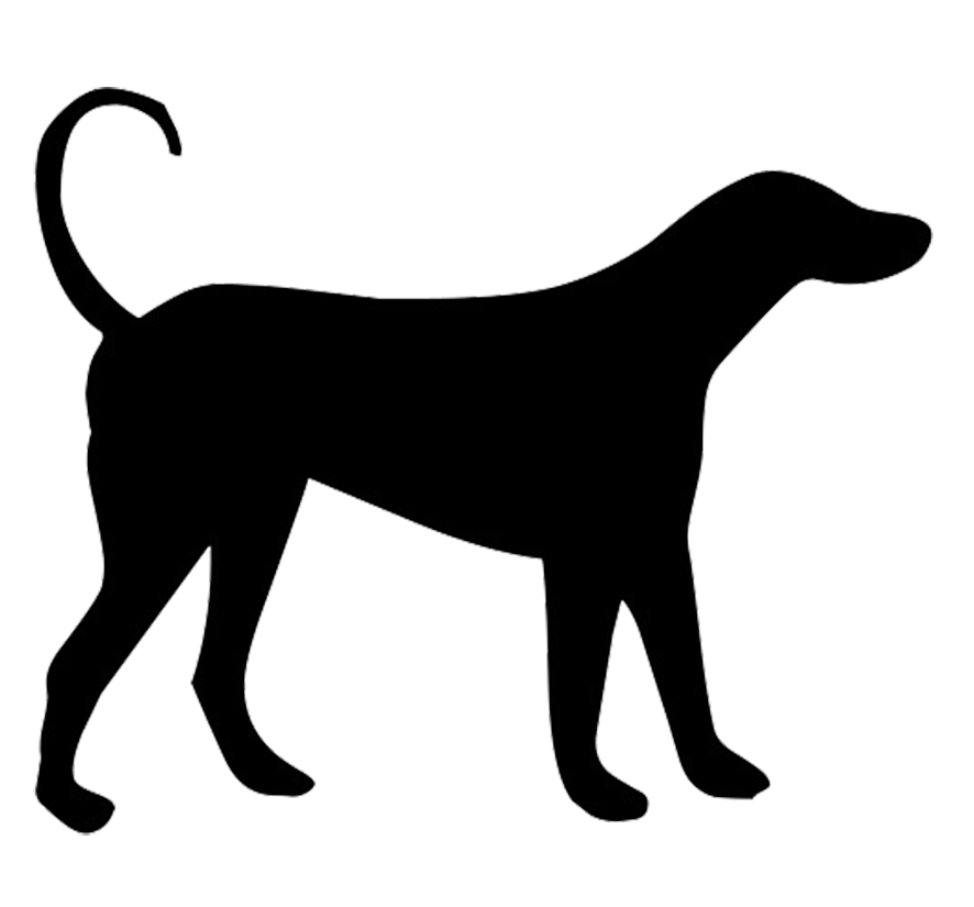 clipart dog silhouette - photo #18