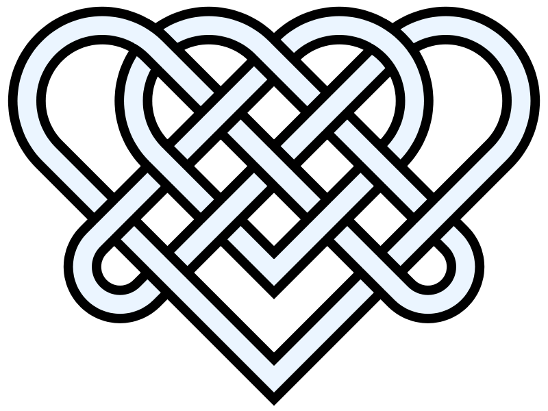 Double-heart-knot 14crossings.svg - Wikiquote - ClipArt Best ...