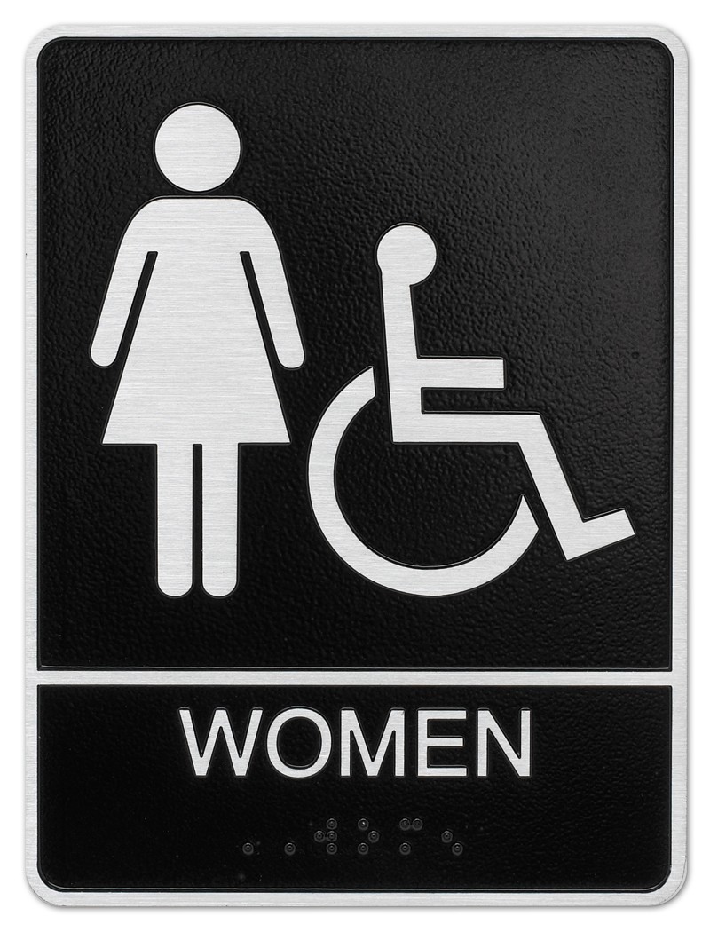 Handicapped Restroom Signs | Handicapped Bathrooms