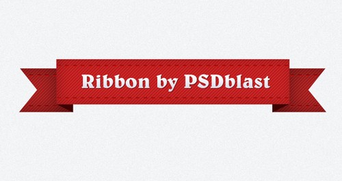 50+ Cool Free Ribbon PSD Files for Web Designers