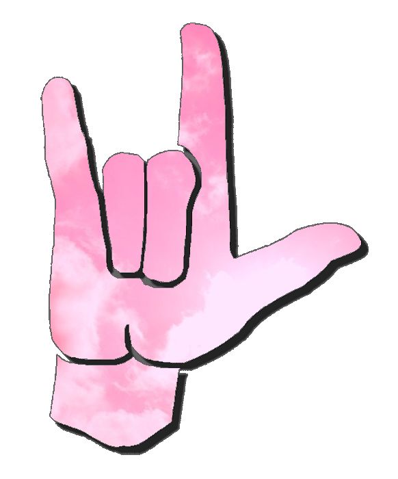 I Love You Sign Language Clip Art | ASL Clip Art 5-4 I Love You ...