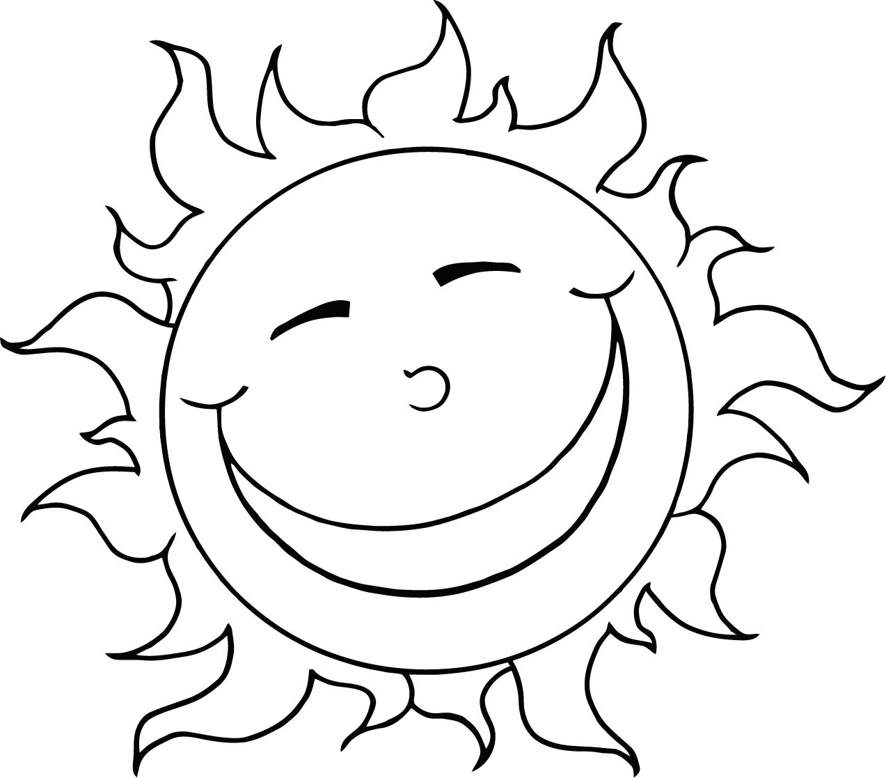 sun picture for kids coloring - Coloring Point - Coloring Point ...