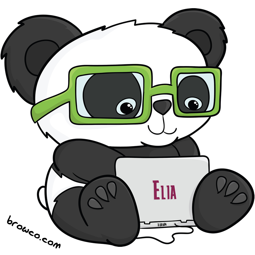 Custom Panda Cartoon | BrowCo