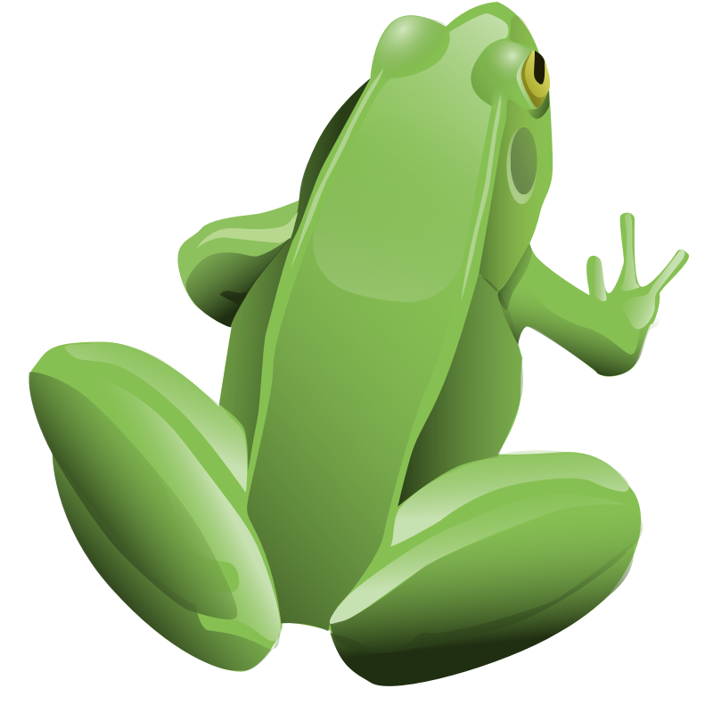 Clipart - Cool Frog