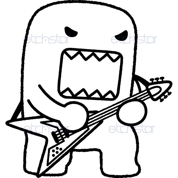 DOMO PAGES Colouring Pages