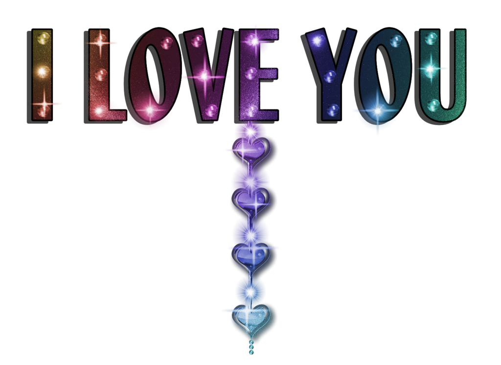 I Love You Png Colours Glow 2 Clip Art by JSSanDA on deviantART