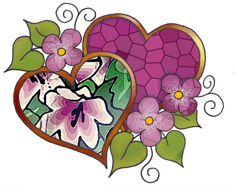 ArtbyJean - Paper Crafts: LOVE HEARTS - CRAFTY CLIP ART: Set A-