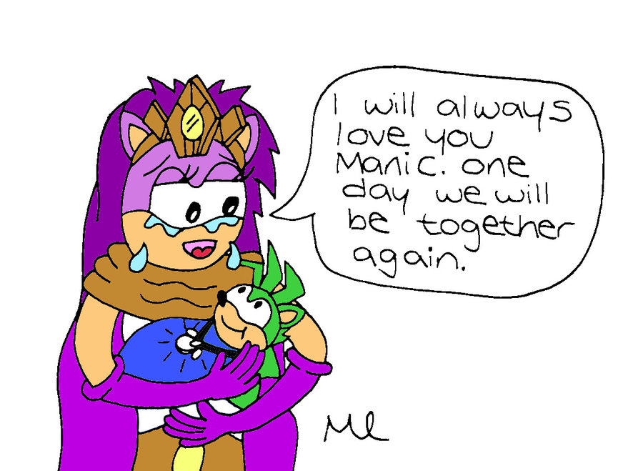 deviantART: More Like Sonic Manic and Sonia with Queen Aleena by ...