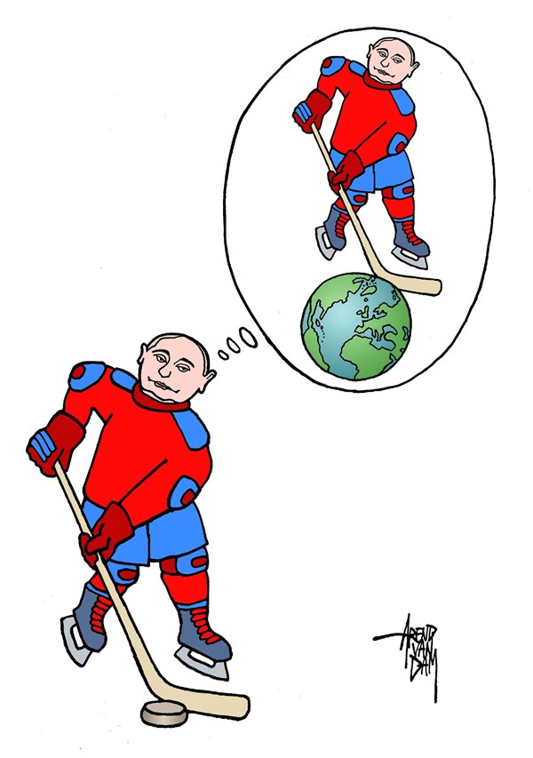Hockey Season Cartoons