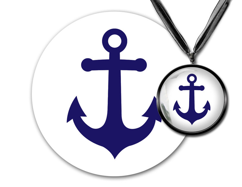Popular items for anchors on navy on Etsy