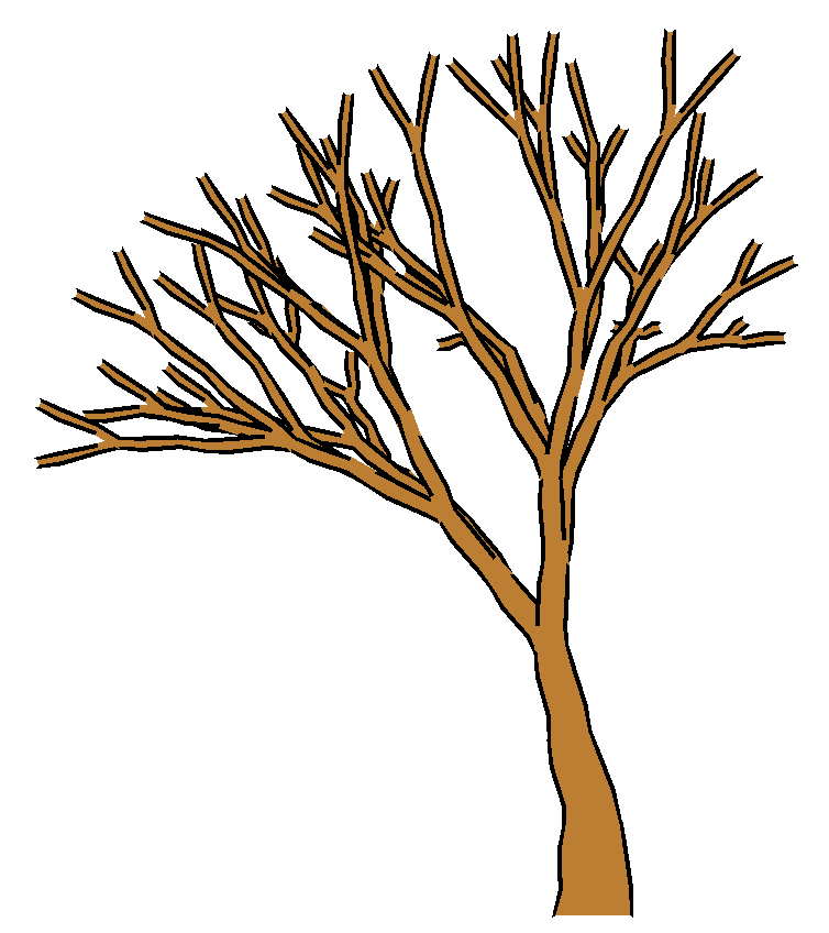 clip art tree with no leaves - photo #12