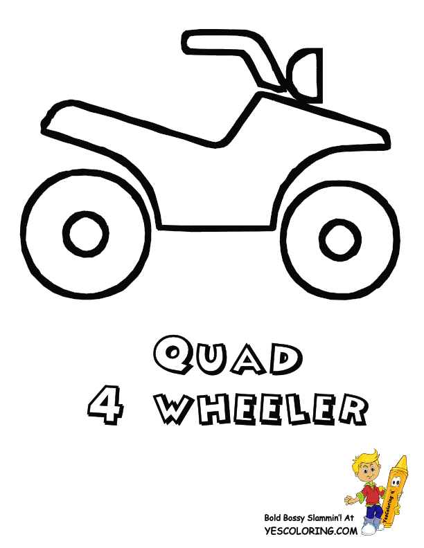 How To Draw A Four Wheeler Cliparts.co