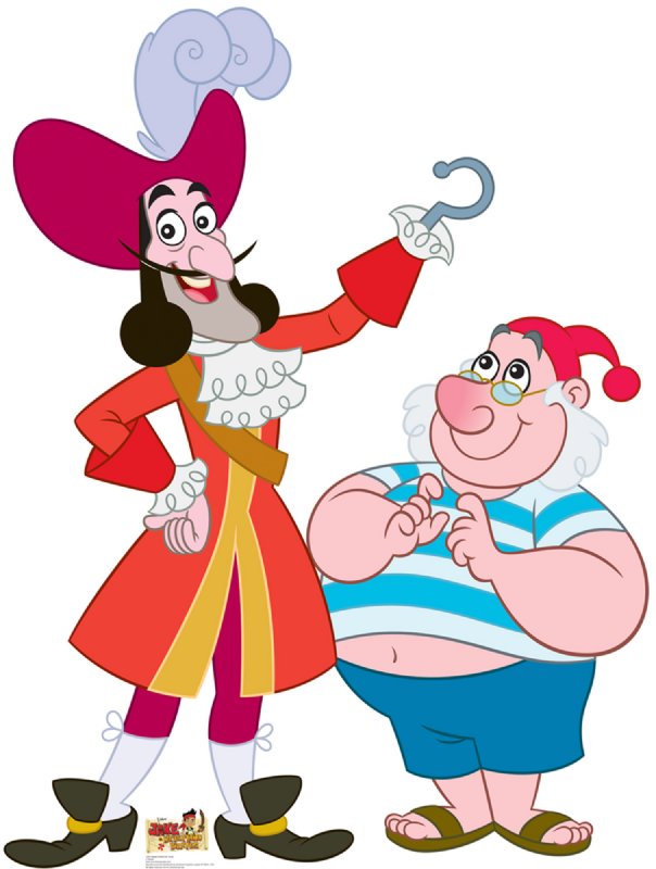 Captain Hook and Mr. Smee - Jake and the Neverland Pirates ...