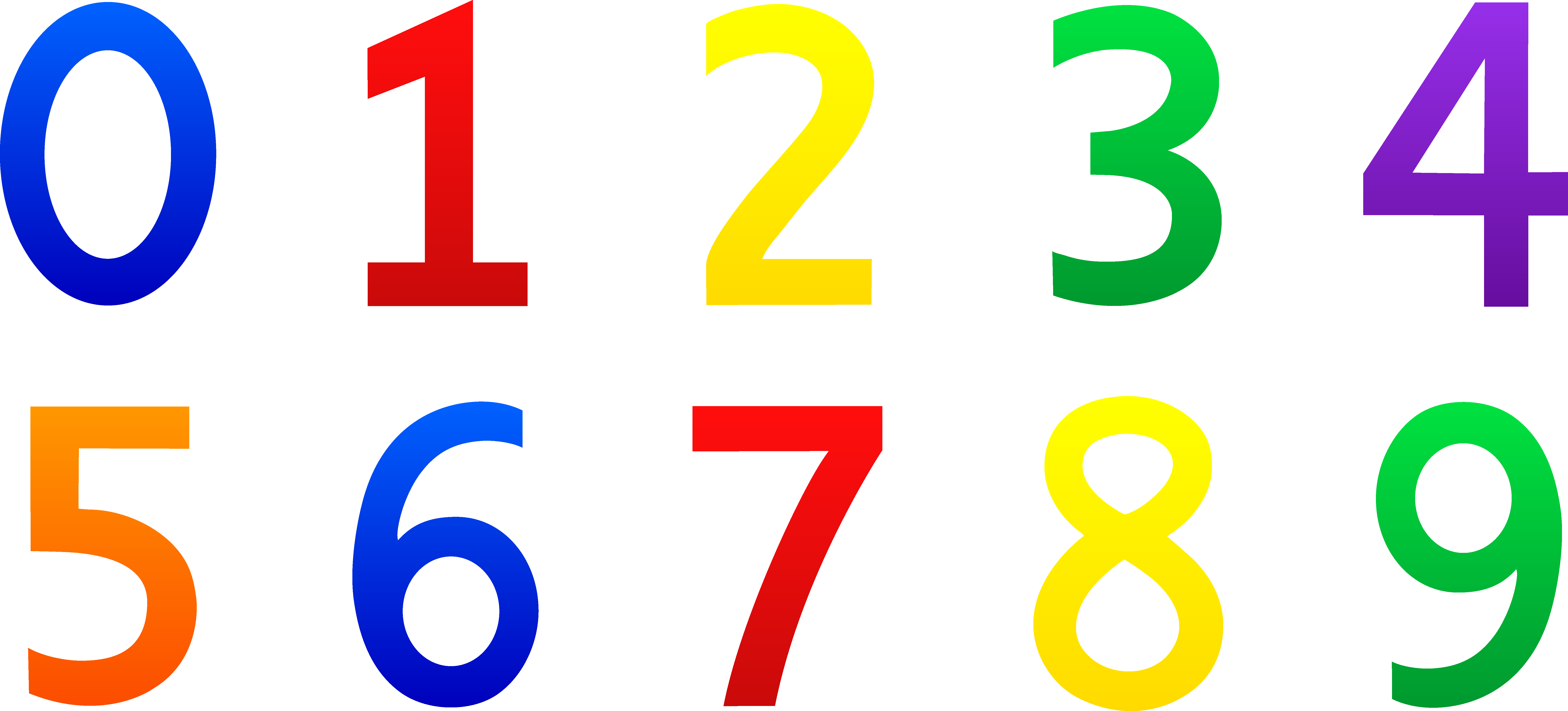 Numbers Clipart Free Cliparts co