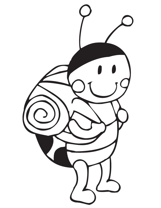 Pin Ladybug Printable Coloring Pages Free Download Tattoo 34766 ...