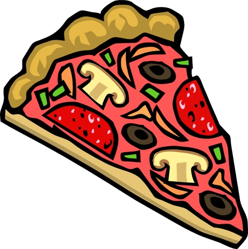 clipart of pizza slices - photo #35