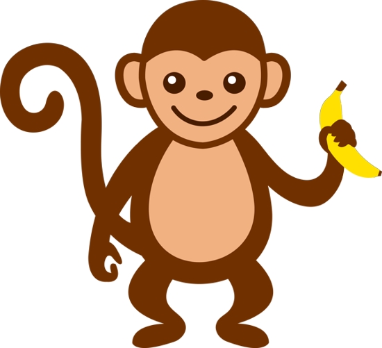 Baby Monkey Clip Art | Clipart Panda - Free Clipart Images