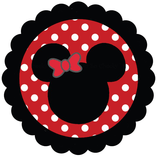 Minnie Mouse Face Outline - ClipArt Best